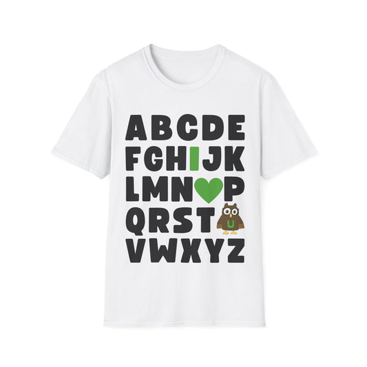 ABC I Love You - Unisex Softstyle T-Shirt (Adult)