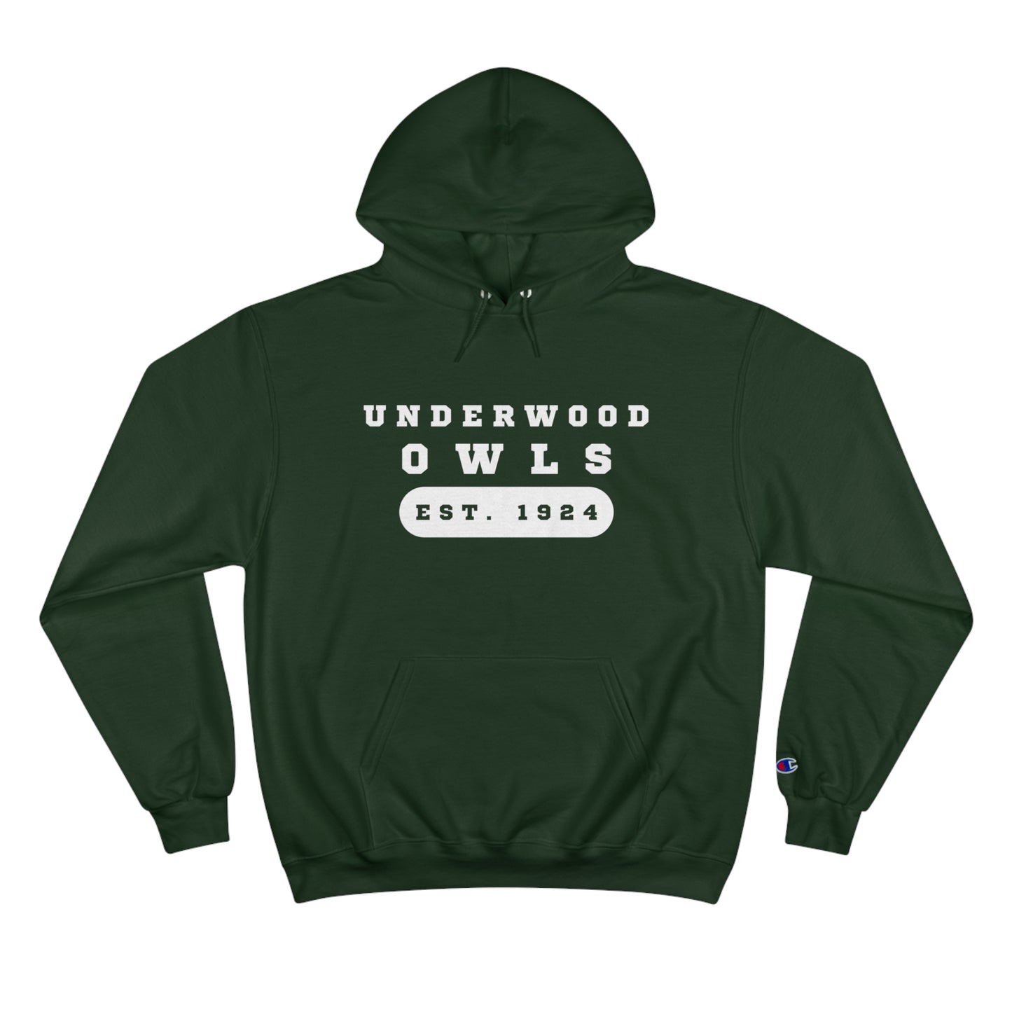 Underwood Owls Est. 1924 Adult Champion Hoodie