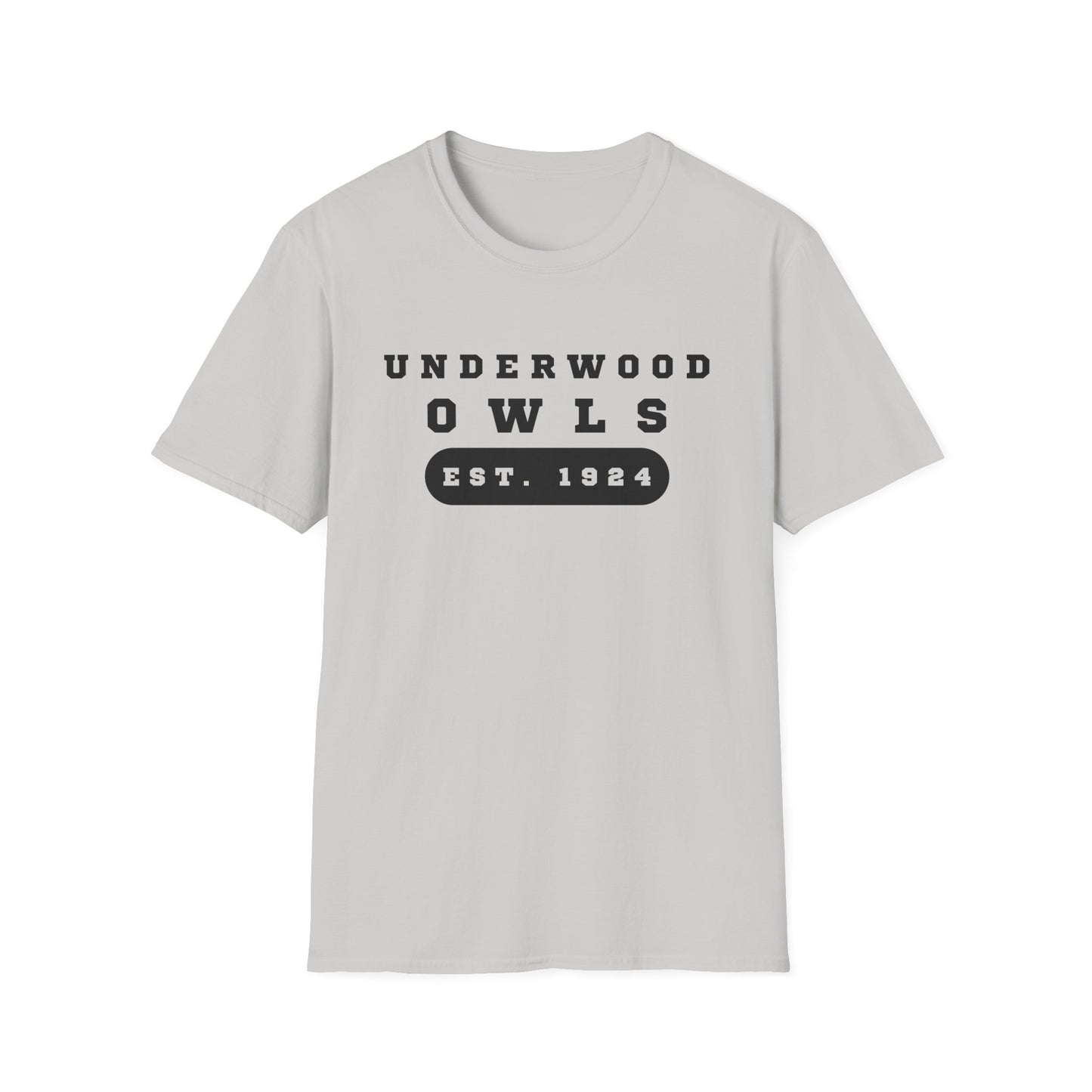 Underwood Owls Est. 1924 - Unisex Softstyle T-Shirt