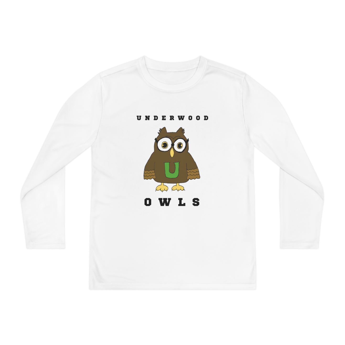 Classic Owl - Youth Long Sleeve Competitor Tee (Kids)