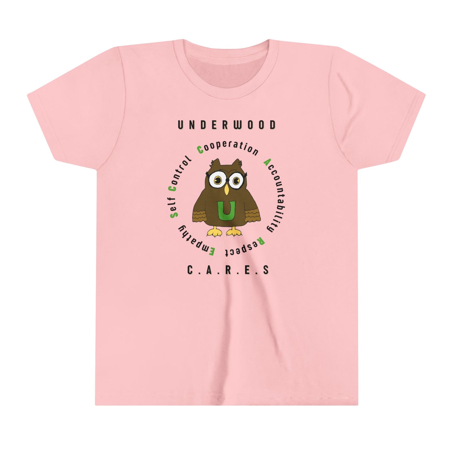 Underwood C.A.R.E.S - Youth Short Sleeve Tee