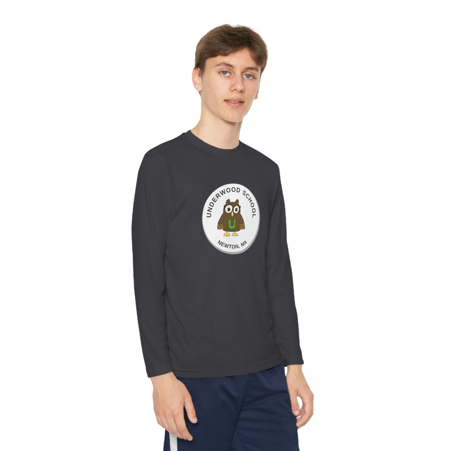 Classic Owl - Youth Long Sleeve Competitor Tee (Kids)