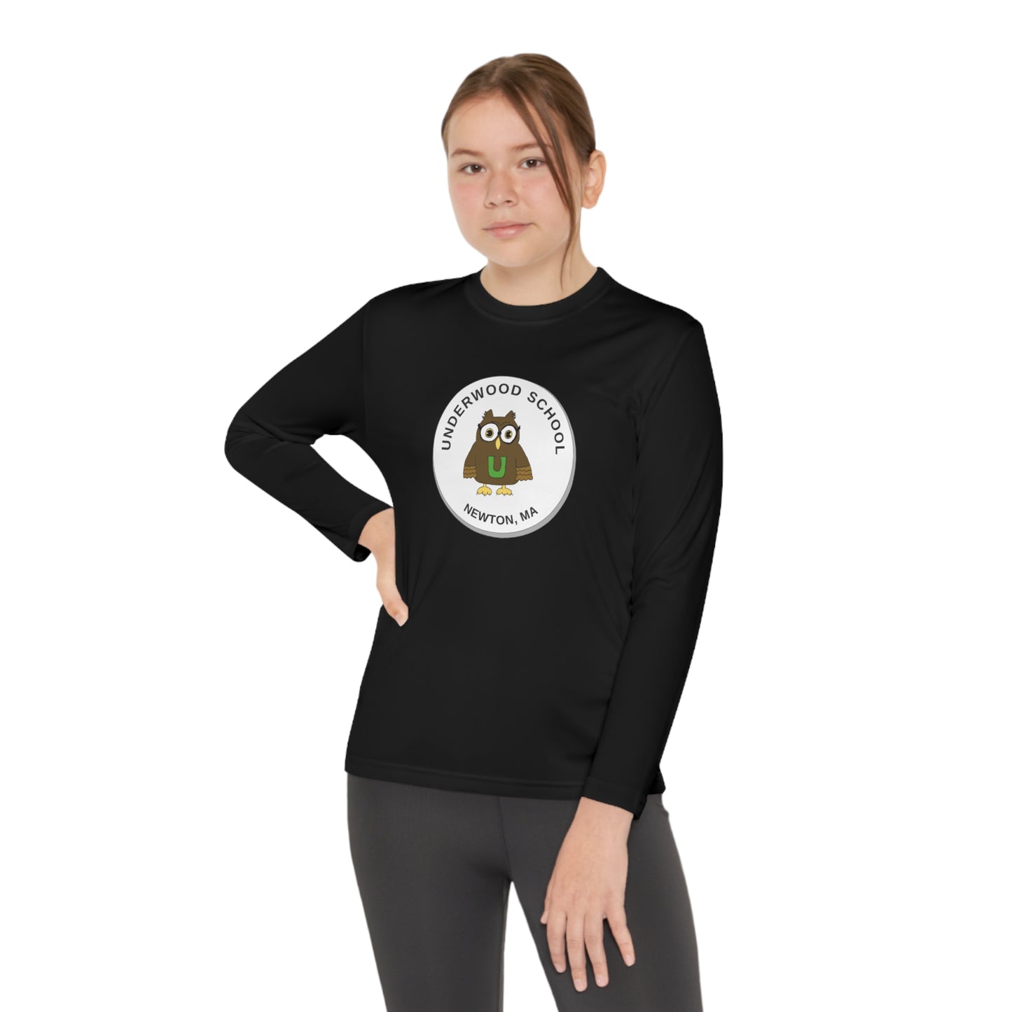 Classic Owl - Youth Long Sleeve Competitor Tee (Kids)