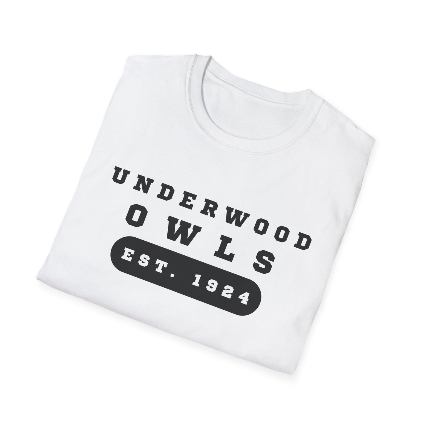 Underwood Owls Est. 1924 - Unisex Softstyle T-Shirt