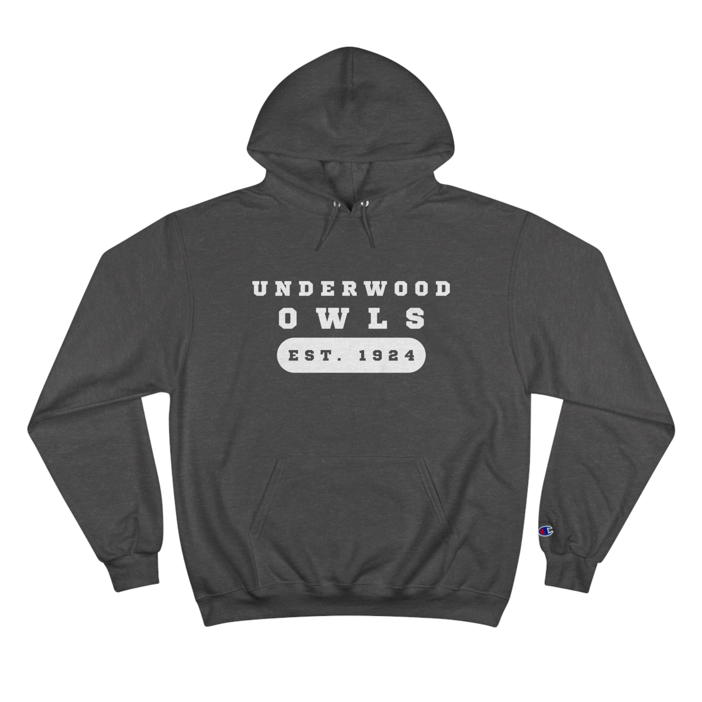 Underwood Owls Est. 1924 Adult Champion Hoodie