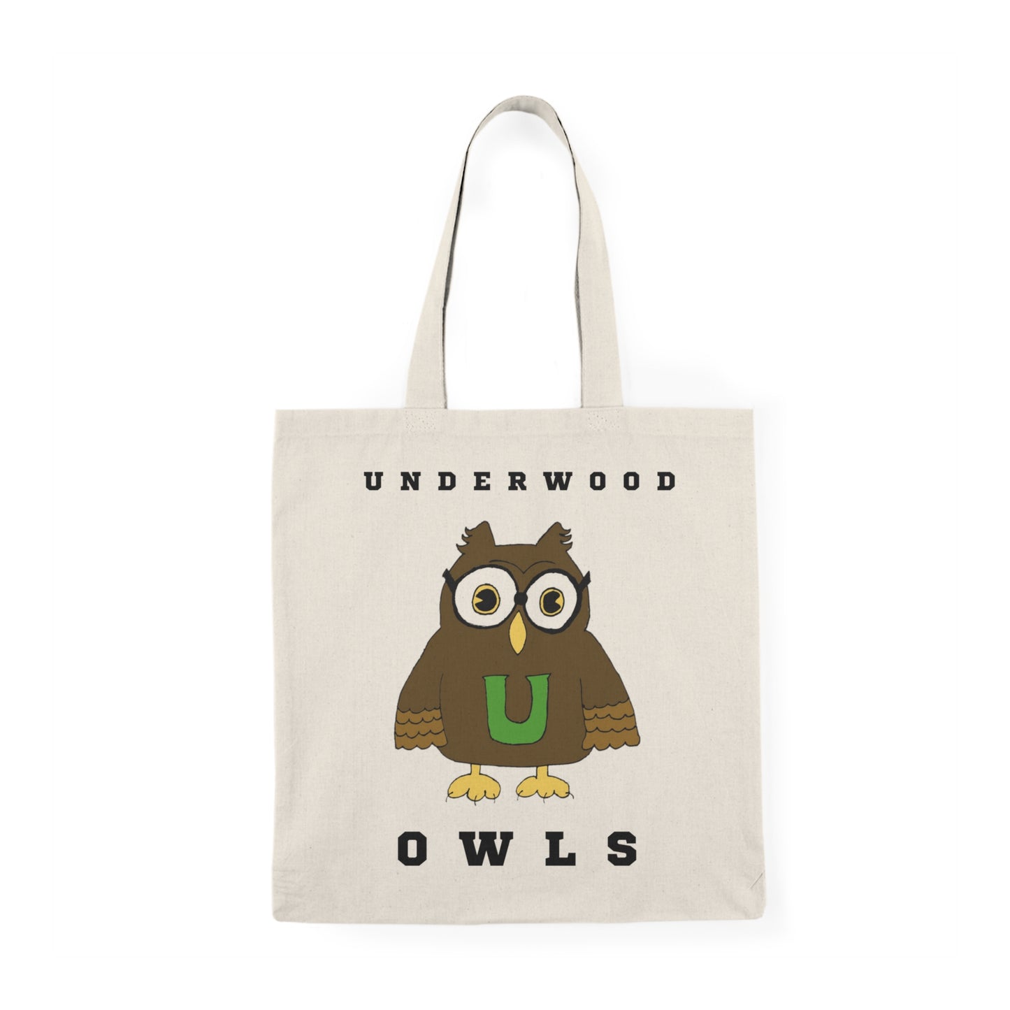 Classic Owl - Natural Tote Bag