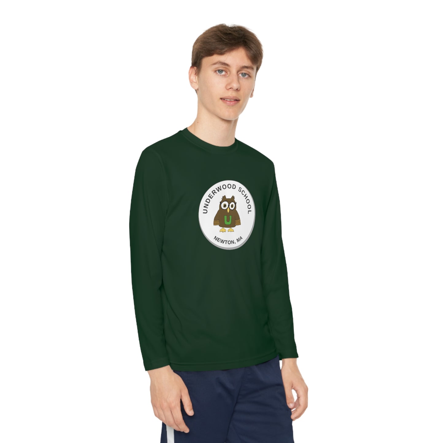 Classic Owl - Youth Long Sleeve Competitor Tee (Kids)