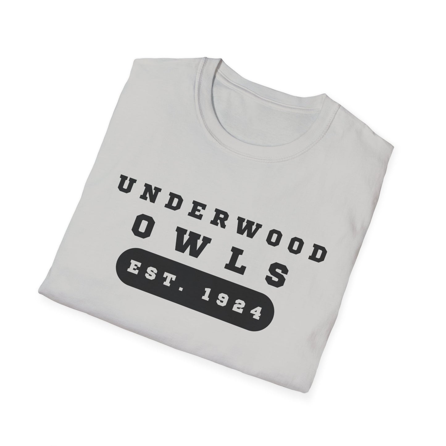 Underwood Owls Est. 1924 - Unisex Softstyle T-Shirt