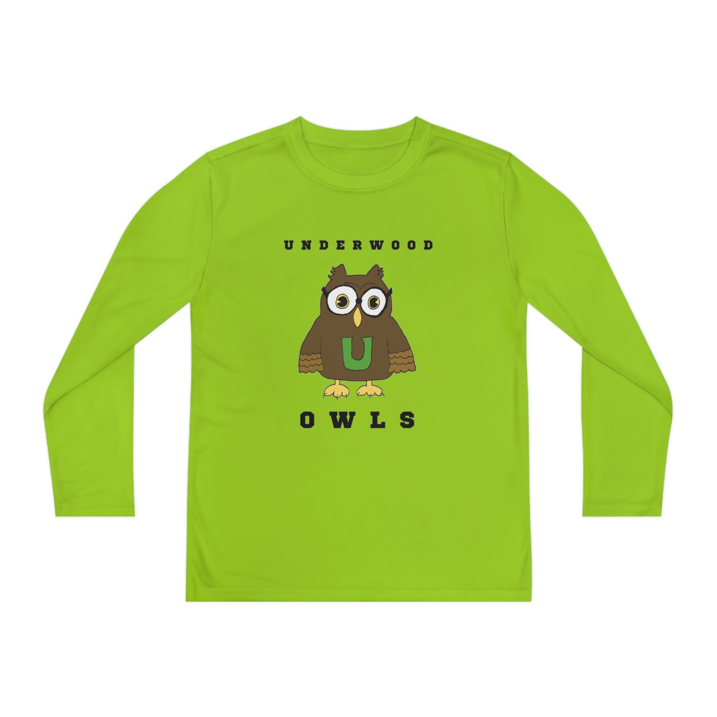 Classic Owl - Youth Long Sleeve Competitor Tee (Kids)