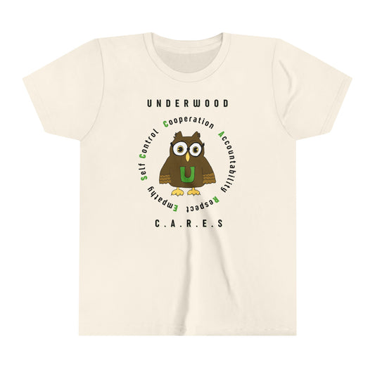 Underwood C.A.R.E.S - Youth Short Sleeve Tee