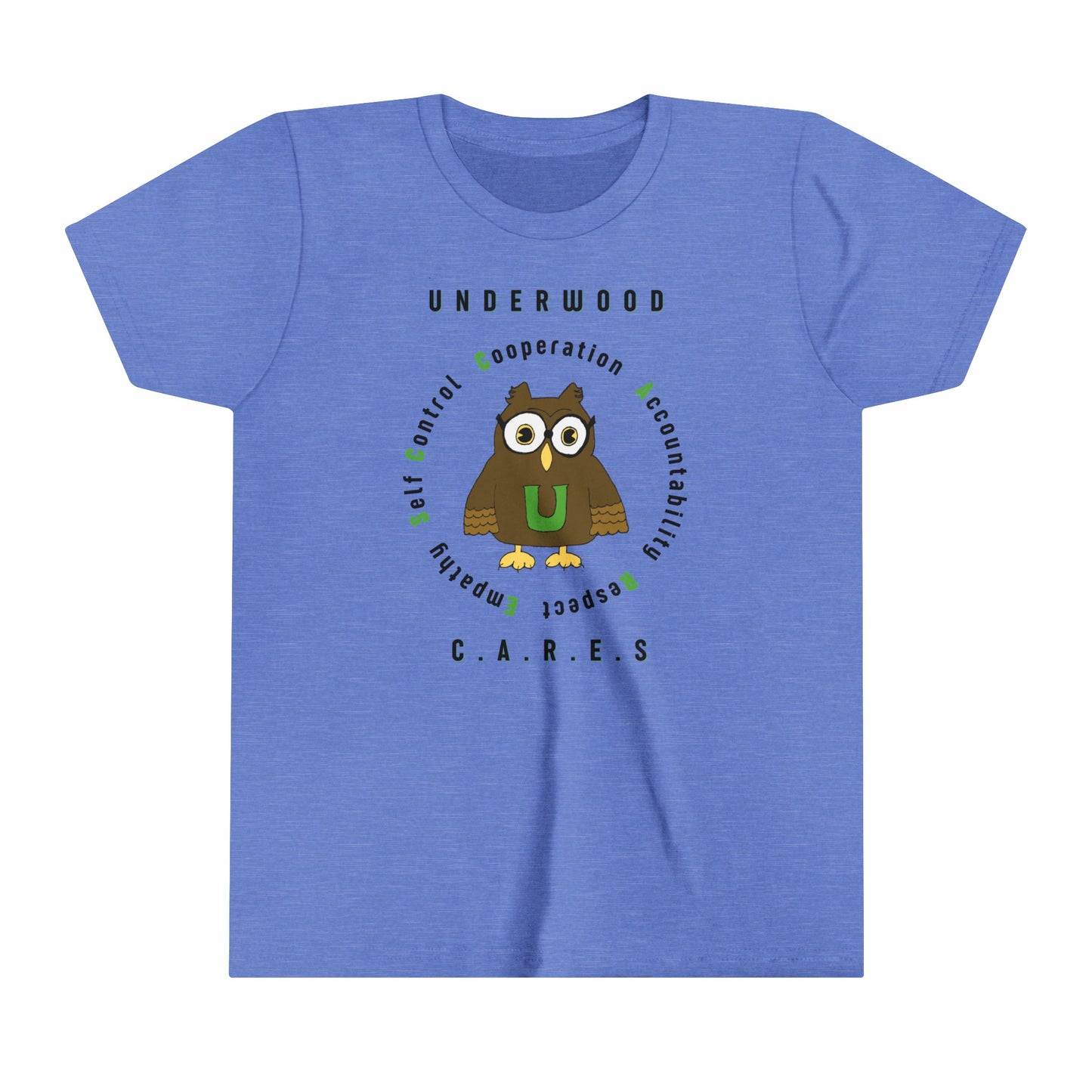 Underwood C.A.R.E.S - Youth Short Sleeve Tee