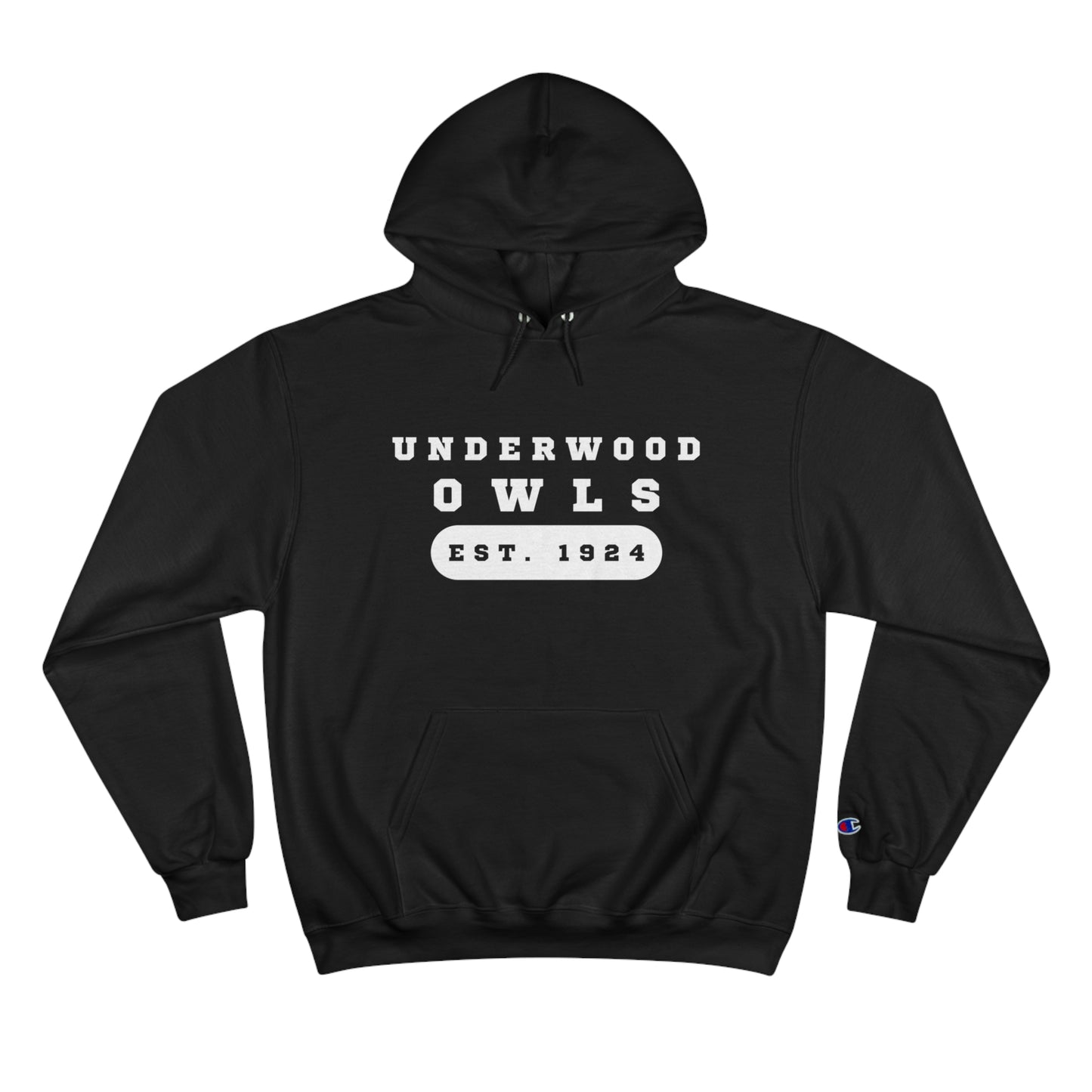 Underwood Owls Est. 1924 Adult Champion Hoodie