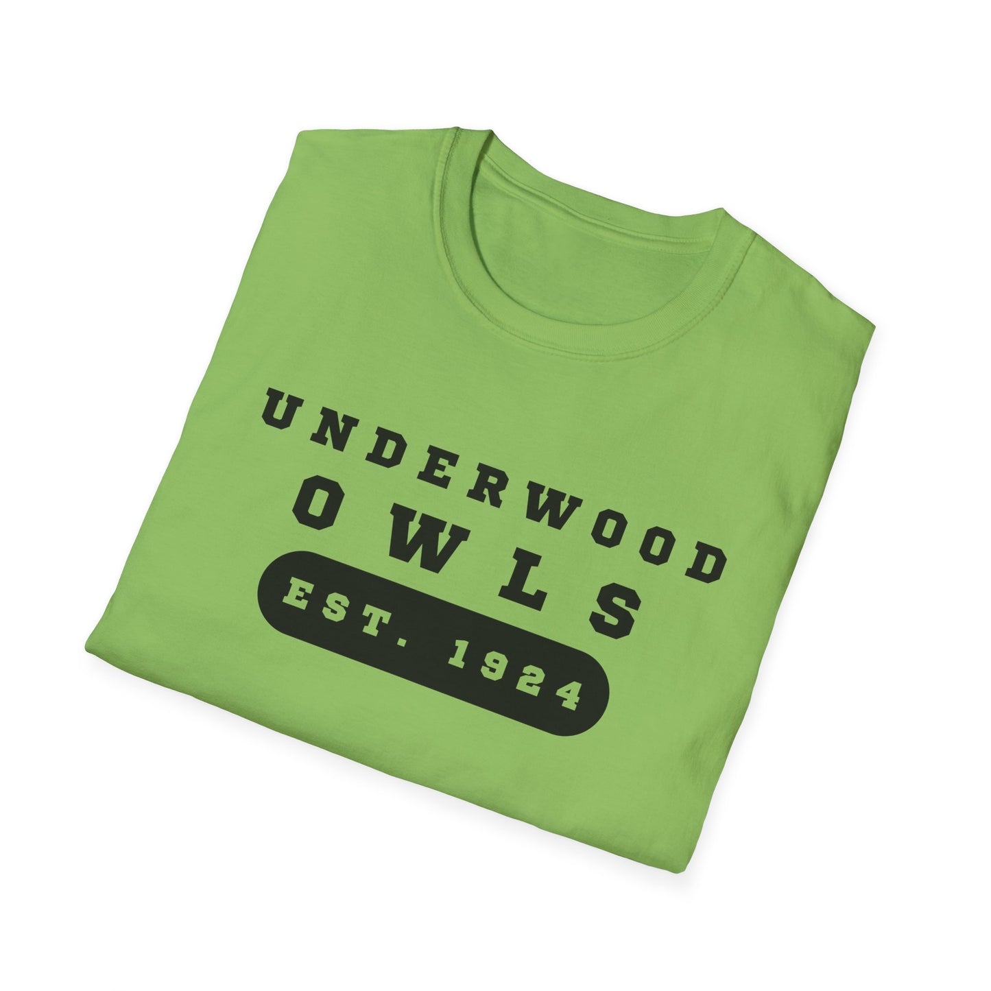 Underwood Owls Est. 1924 - Unisex Softstyle T-Shirt