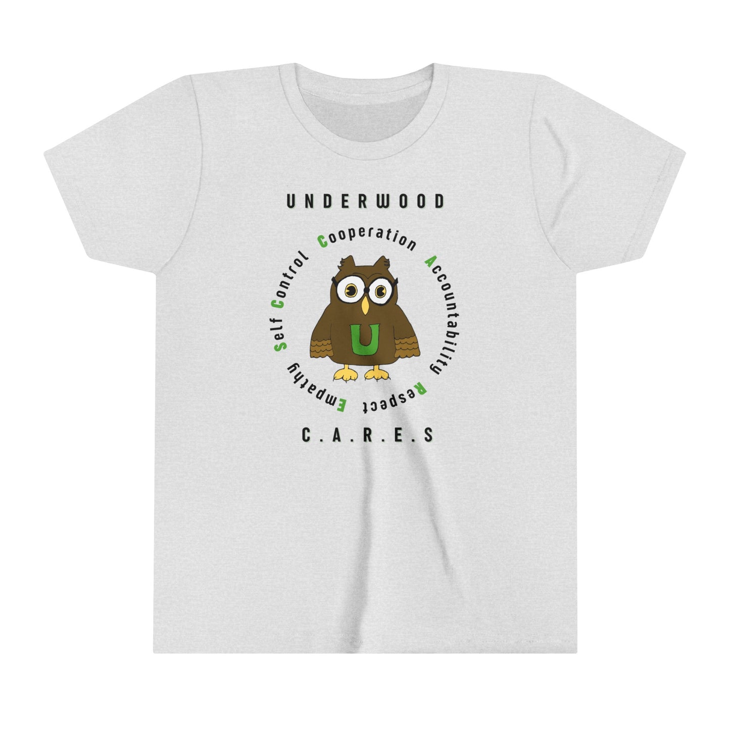 Underwood C.A.R.E.S - Youth Short Sleeve Tee