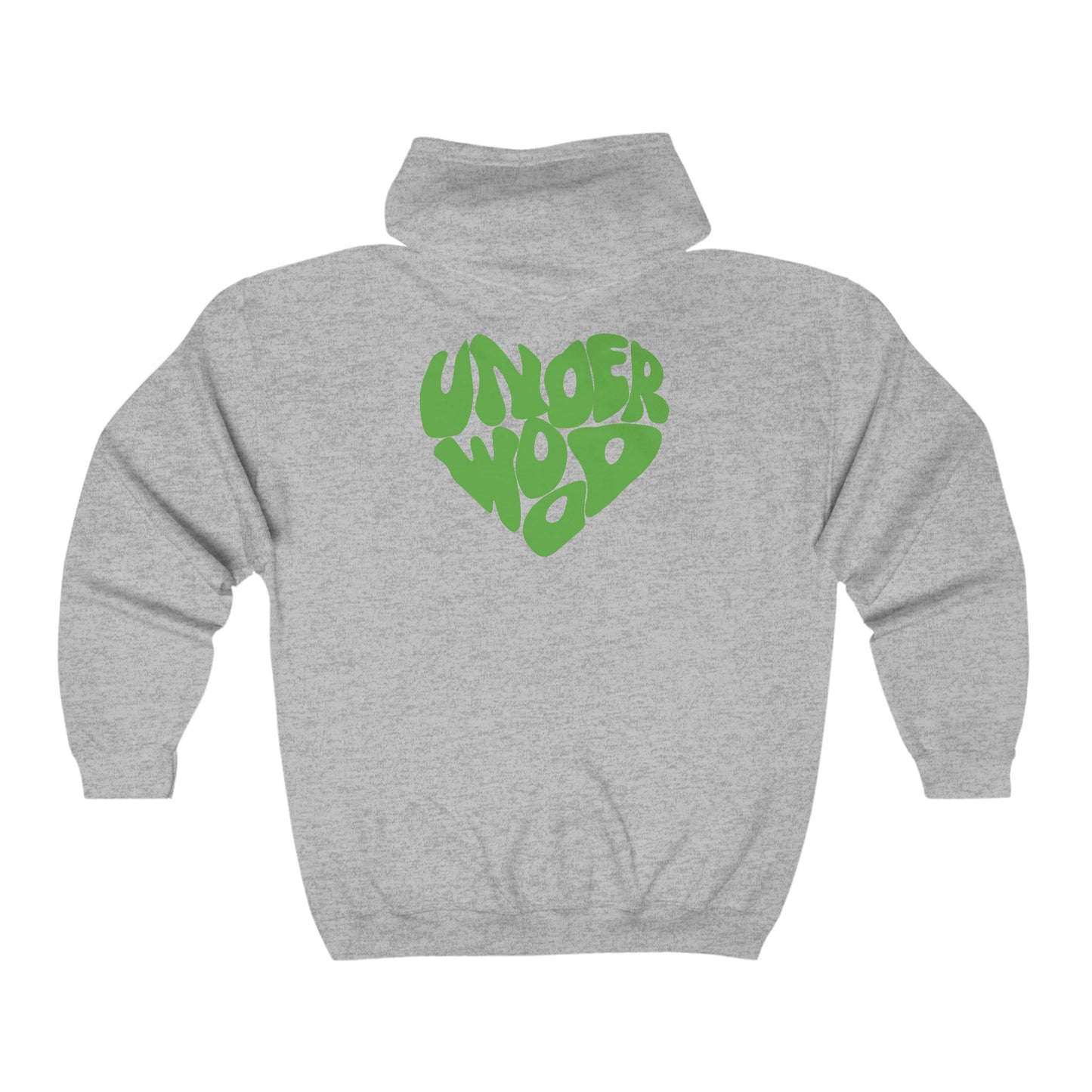 Groovy Underwood - Unisex Heavy Blend™ Full Zip Hooded Sweatshirt