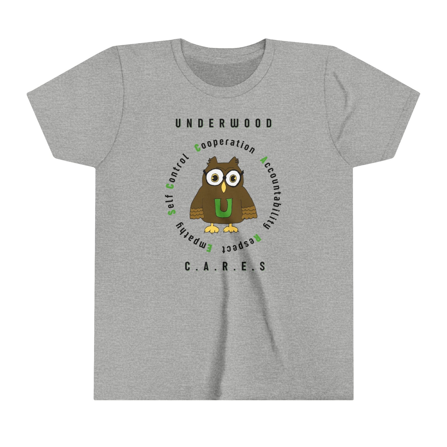 Underwood C.A.R.E.S - Youth Short Sleeve Tee