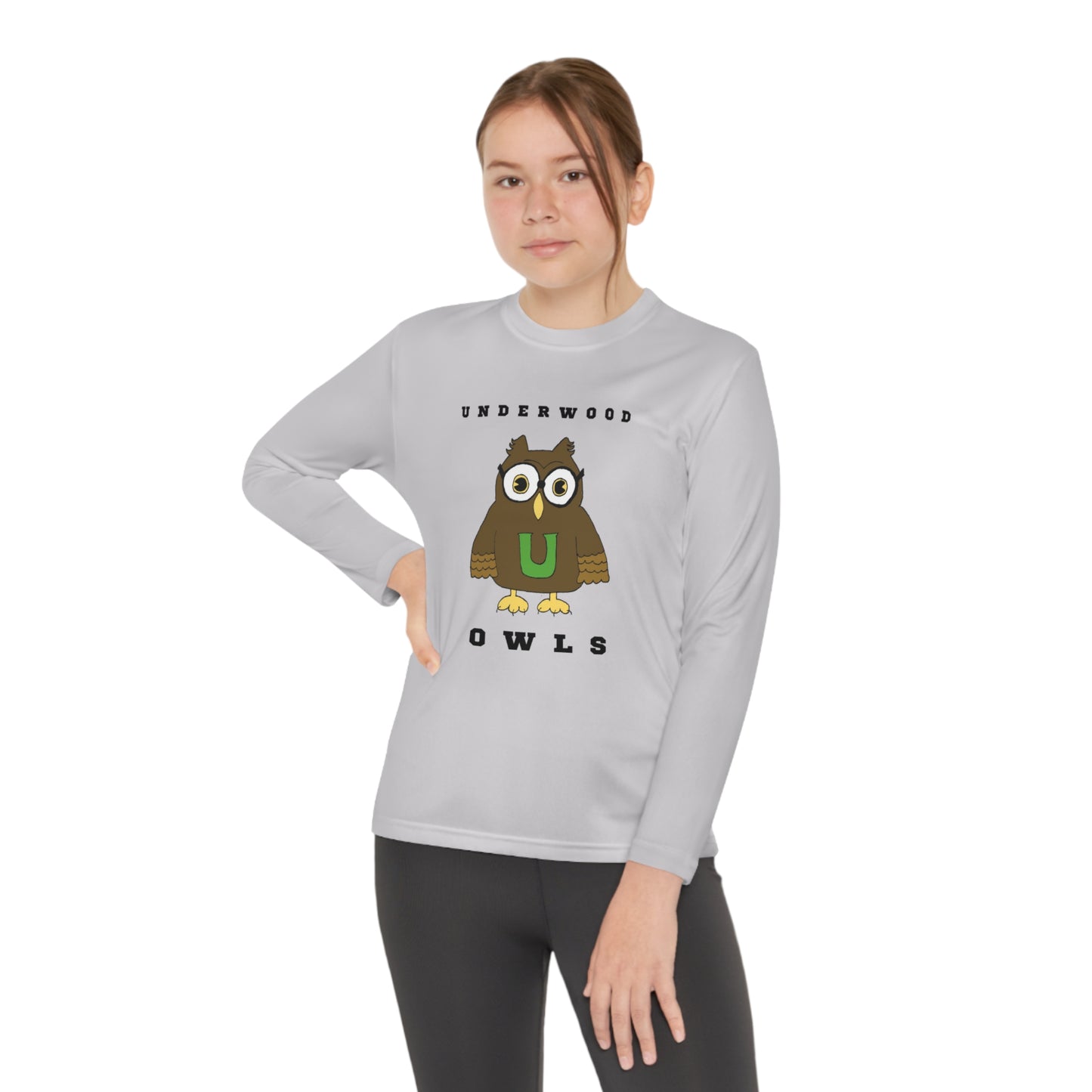 Classic Owl - Youth Long Sleeve Competitor Tee (Kids)