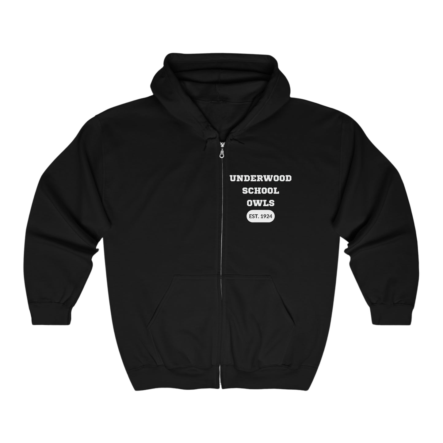 Groovy Underwood - Unisex Heavy Blend™ Full Zip Hooded Sweatshirt