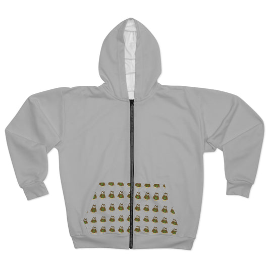 Est. 1924 - Owl Pocket Unisex Zip Hoodie