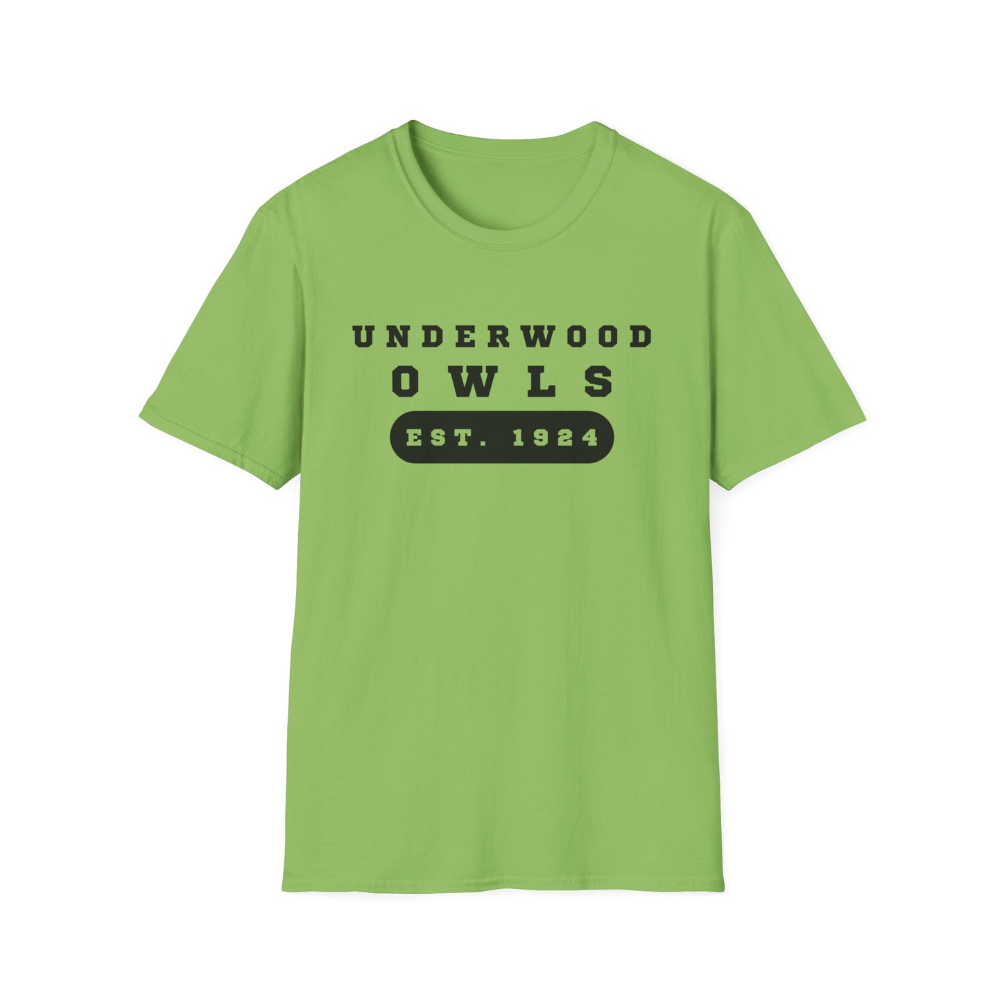 Underwood Owls Est. 1924 - Unisex Softstyle T-Shirt